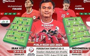 Live Score Bola Malam Ini Indonesia Vs Irak